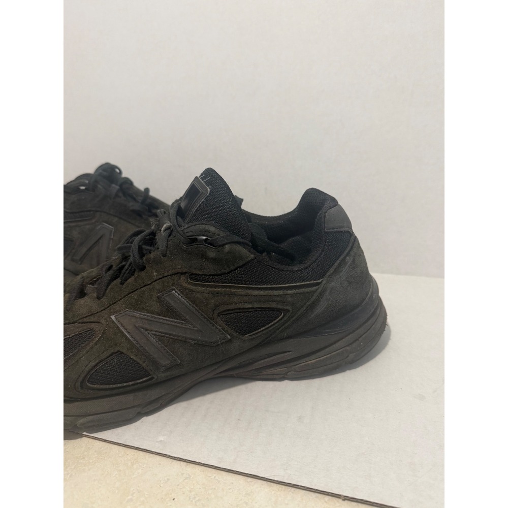 New Balance 990v4 Men Running Shoes 13 Black Good Made in USA M990BB4 - Picture 3 of 9